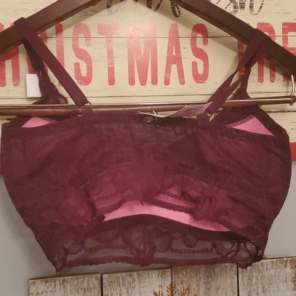 Pink Victoria Secret Ruby's Lace Bralette - Picture 4 of 7